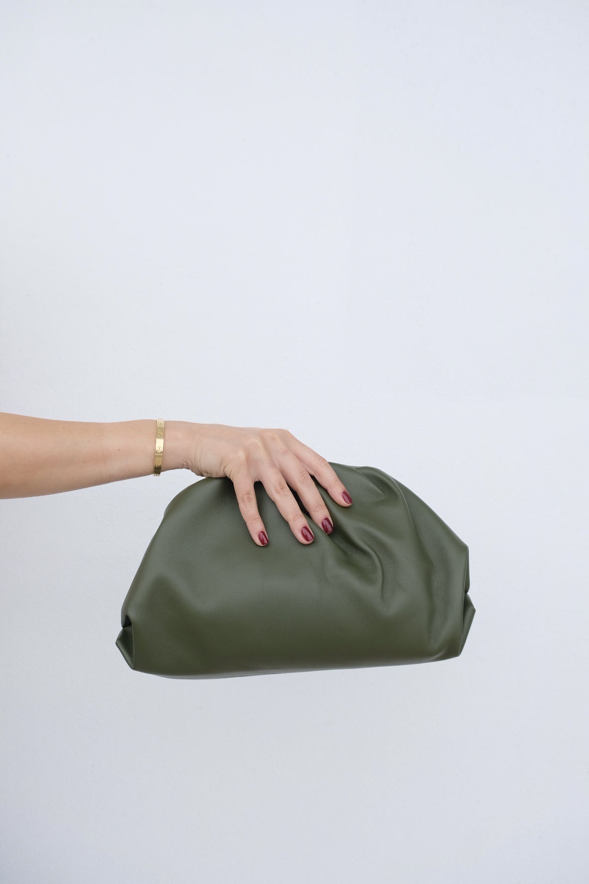 The Cora Clutch - Olive Green