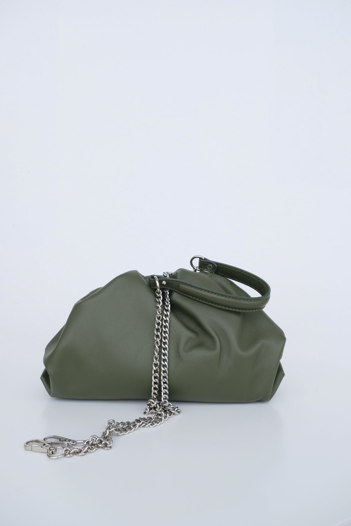 The Cora Clutch - Olive Green