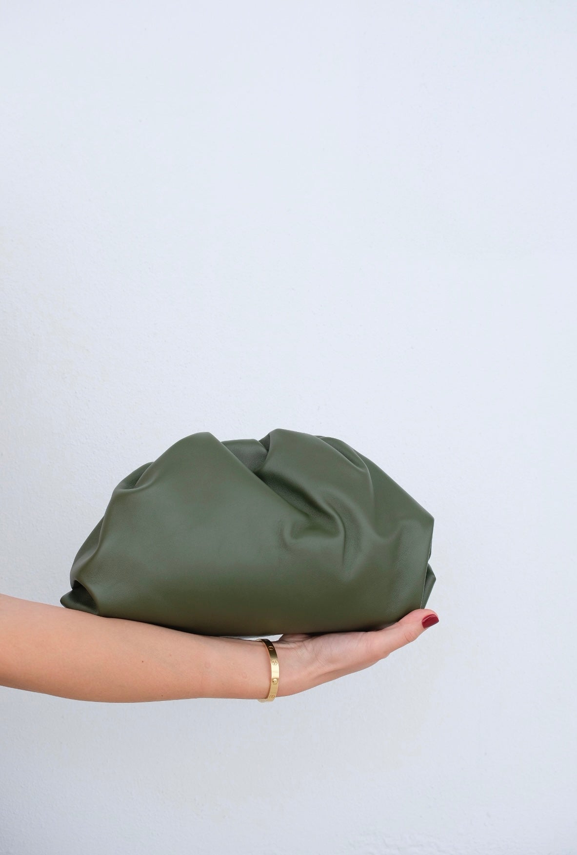 The Cora Clutch - Olive Green