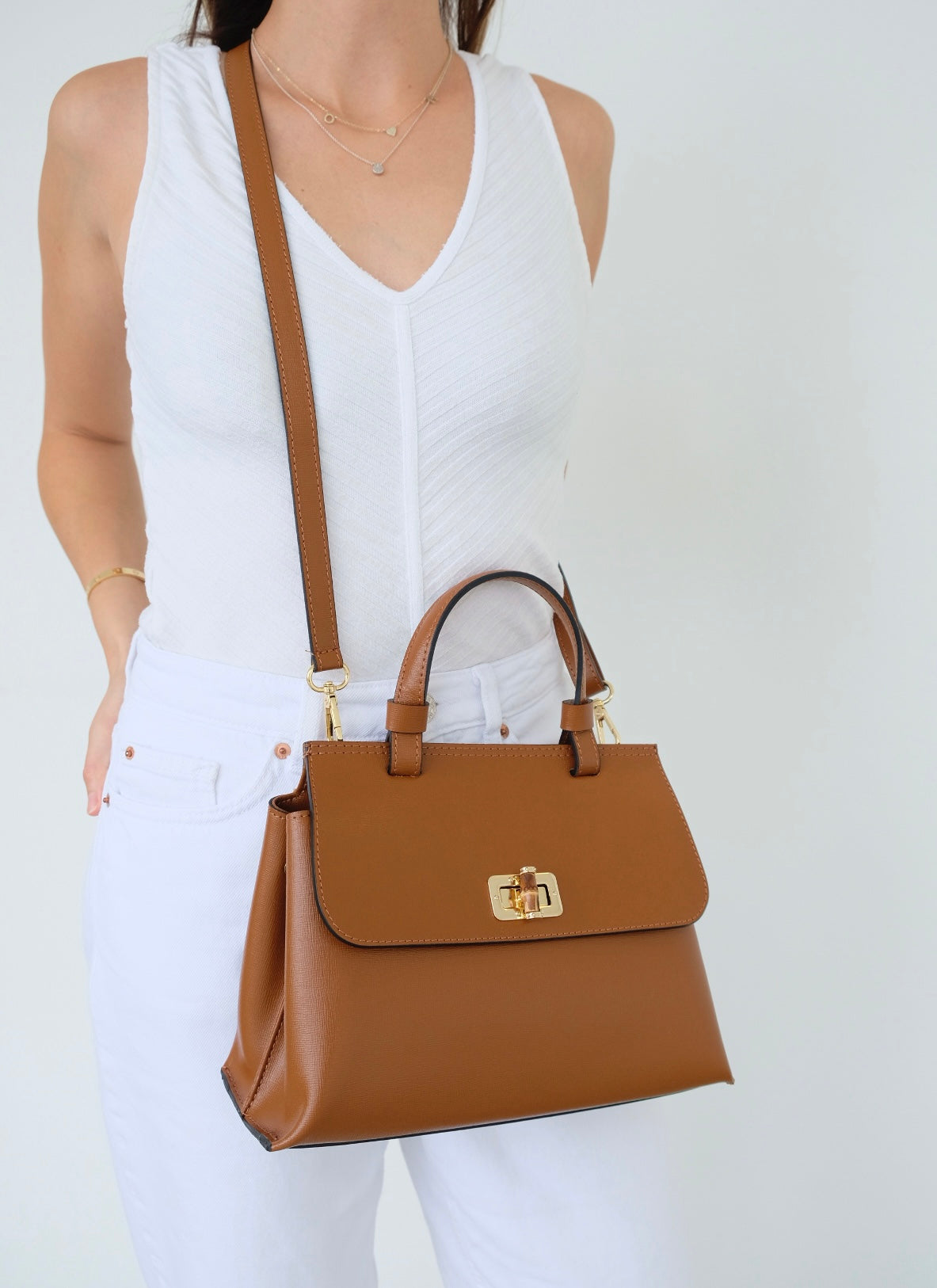 The Perla Bag - Tan