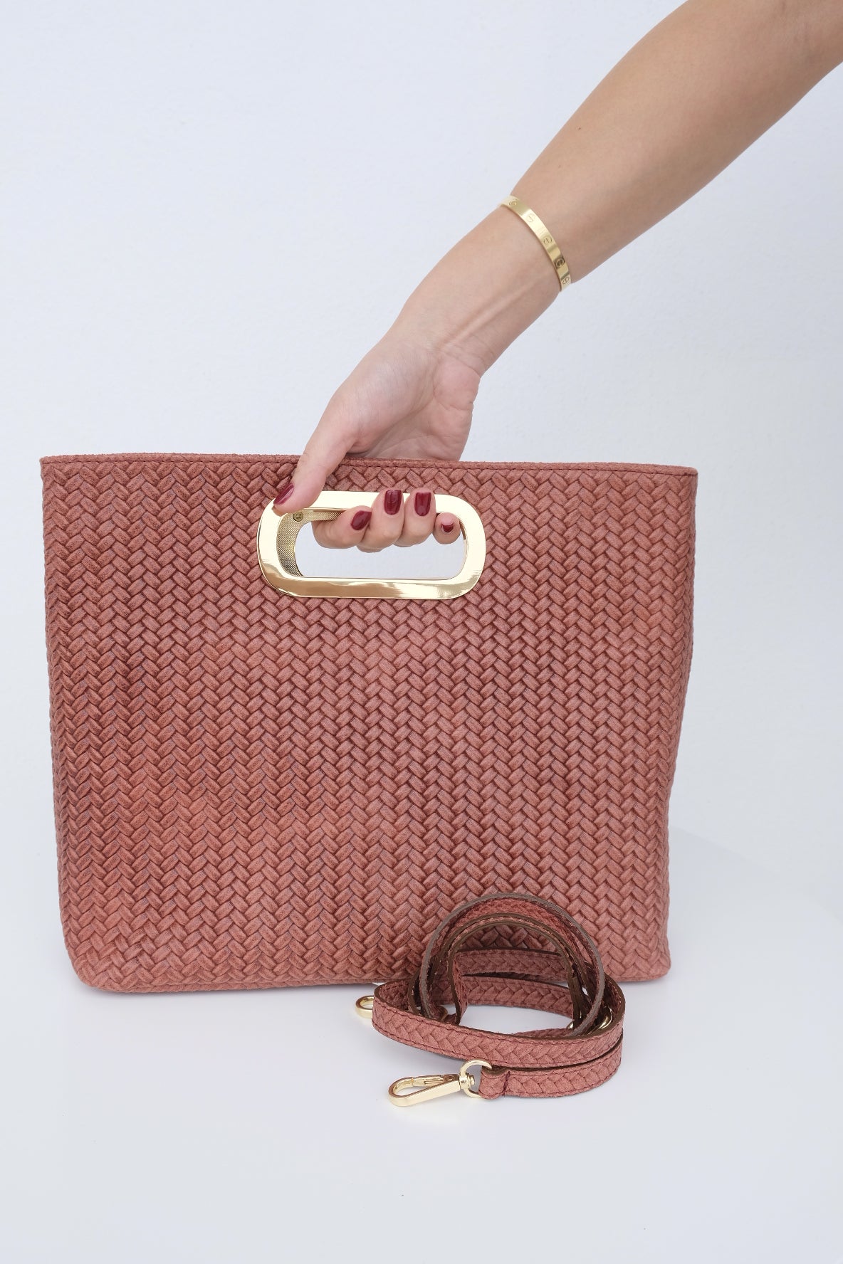 The Claudette Bag - Papaya