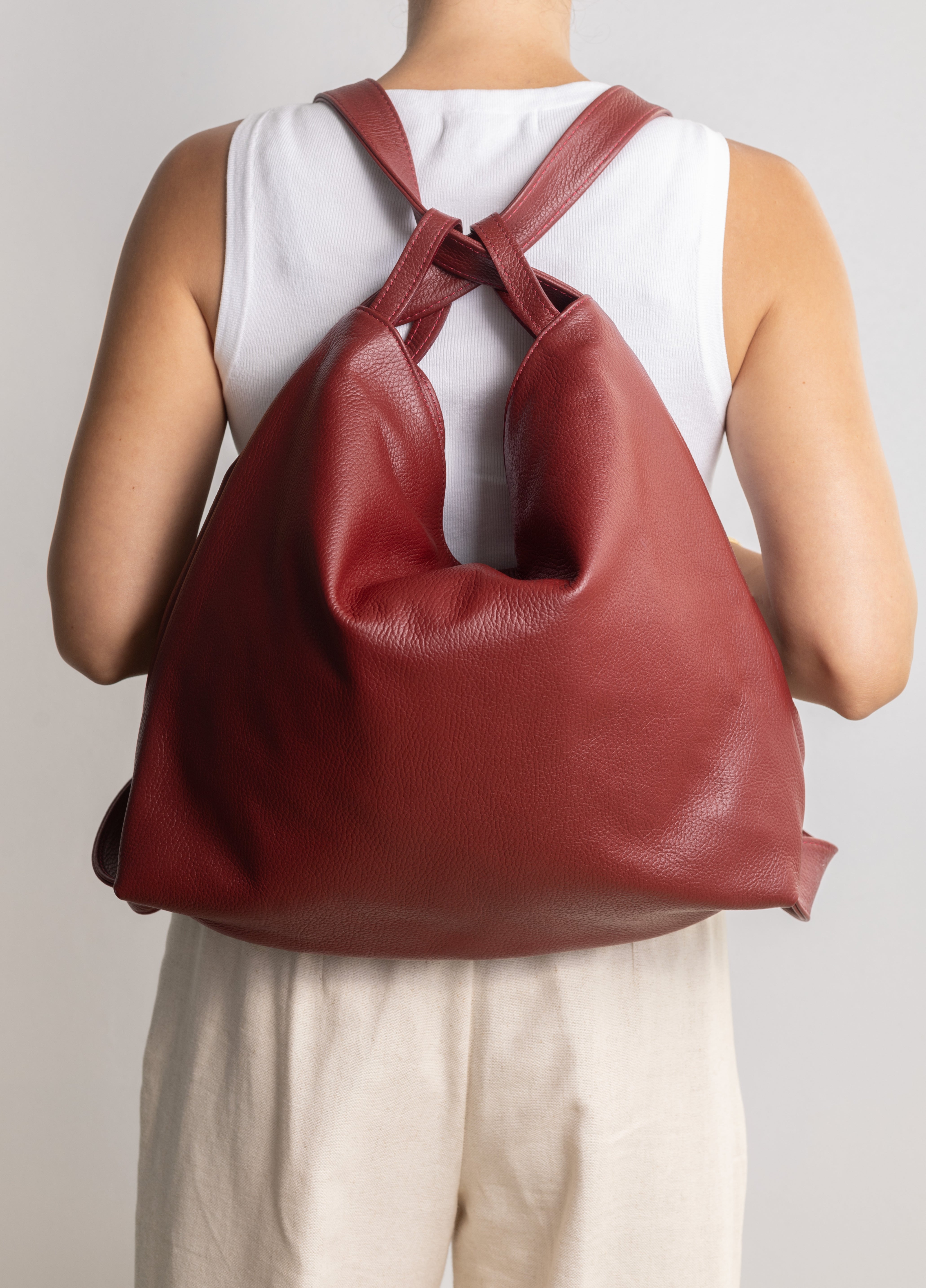 Bianca Backpack - Burgundy